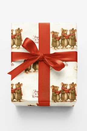 Jingle Mice - London Penny Gift Wrap