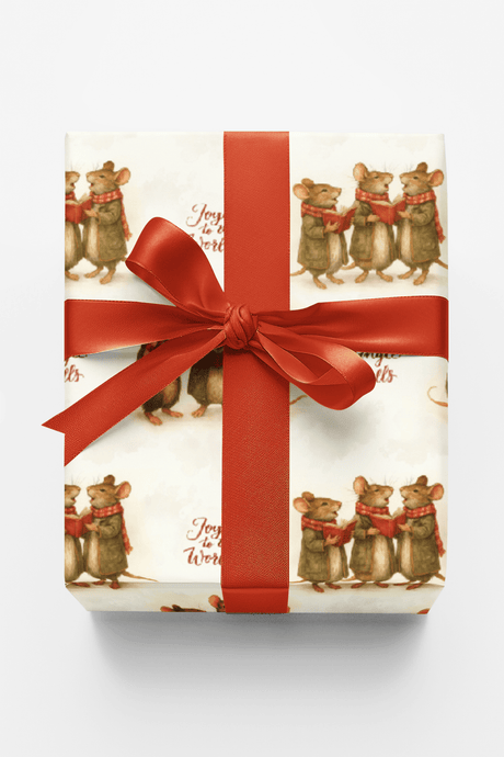 Jingle Mice - London Penny Gift Wrap