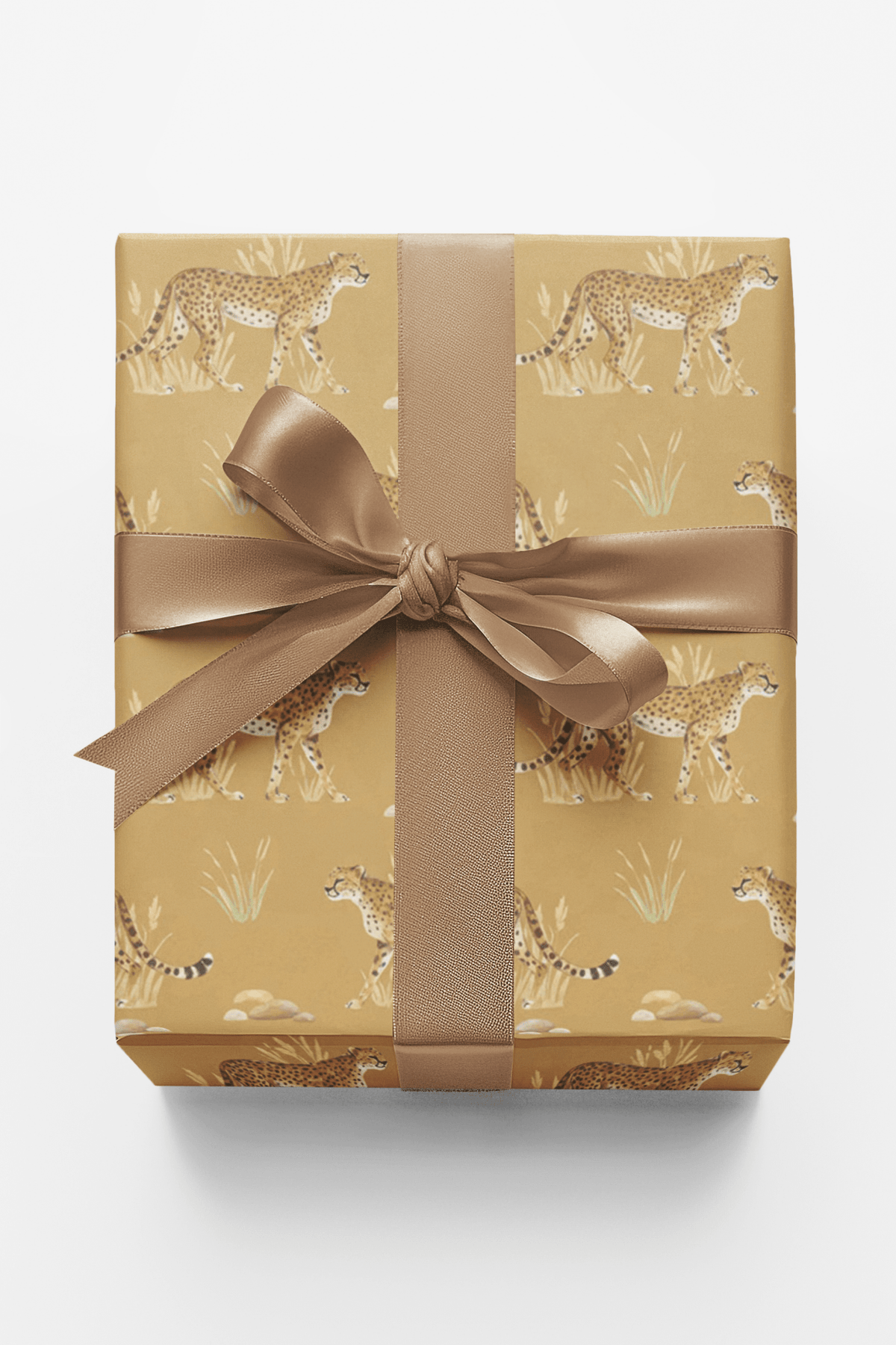 Safari Stroll: Cheetah - London Penny Gift Wrap