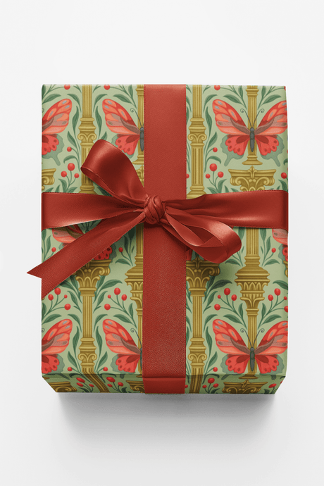 Butterfly Balustrade - London Penny Gift Wrap