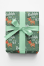Rudolph Says 67 - London Penny Gift Wrap