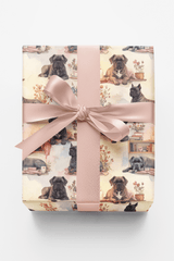 Cozy Reading Nook (Cane Corso) Wrapping Paper - London Penny Gift Wrap