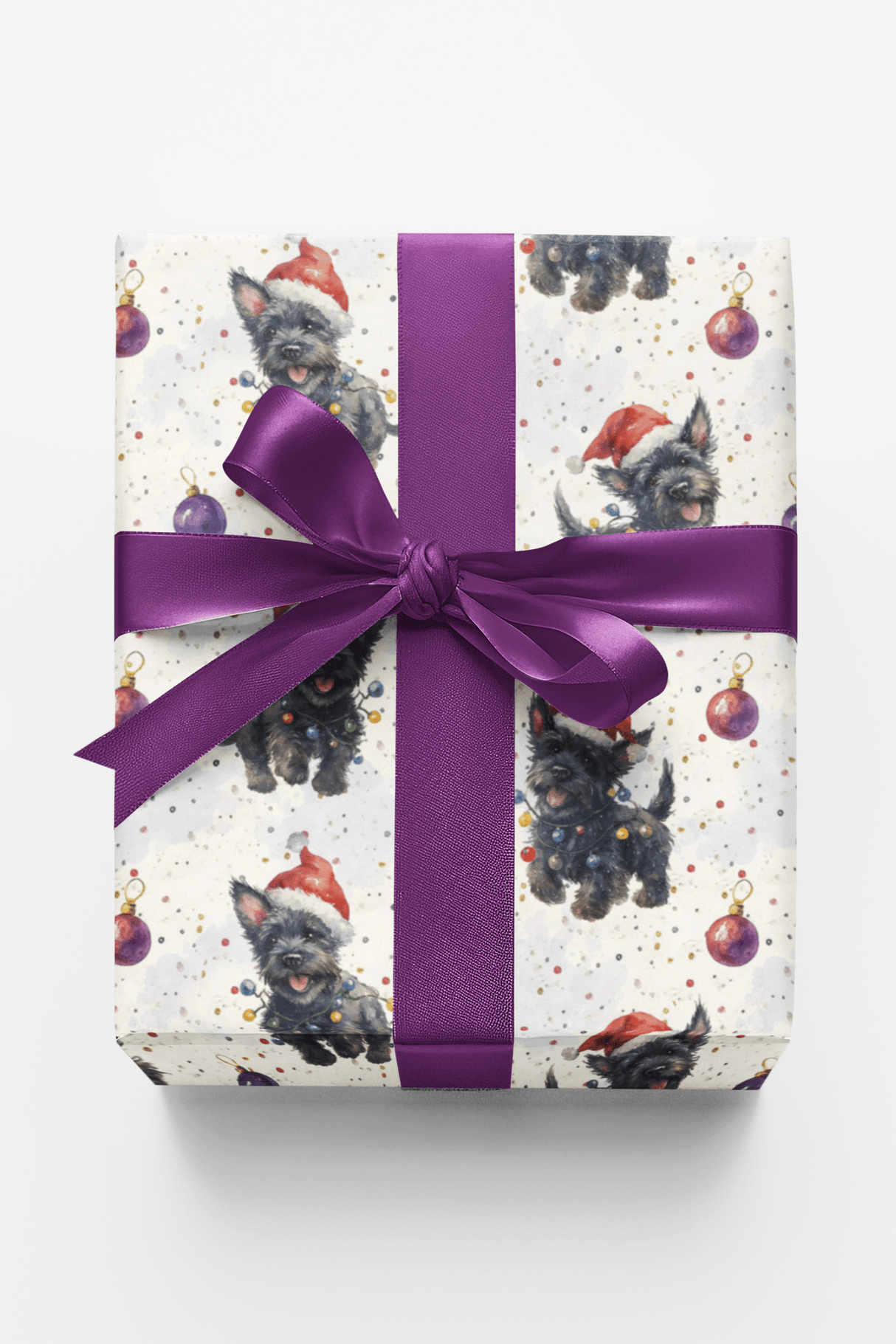 Jingle Paw Mischief - London Penny Gift Wrap