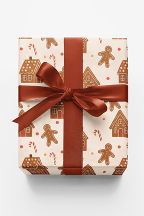Gingerbread Lane - London Penny Gift Wrap