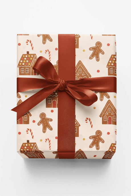 Gingerbread Lane - London Penny Gift Wrap