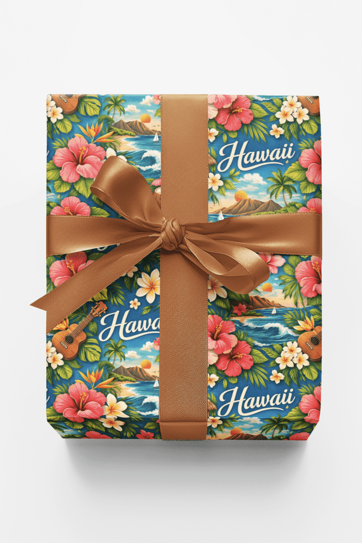 Hawaii Island Aloha - London Penny Gift Wrap