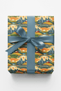Illinois Prairie Modern - London Penny Gift Wrap