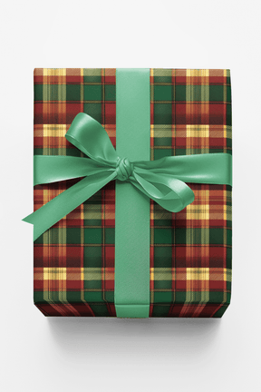 Candlelight Plaid - London Penny Gift Wrap