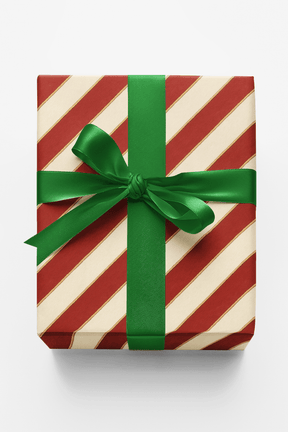 Classic Candy Cane - London Penny Gift Wrap