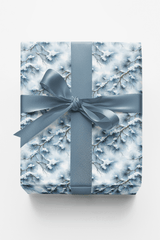 Frosted Pine Branches - London Penny Gift Wrap