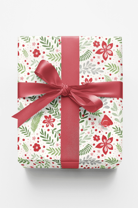 Winter Blossom - London Penny Gift Wrap