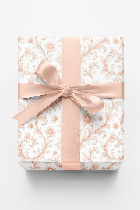 Blush Baroque - London Penny Gift Wrap