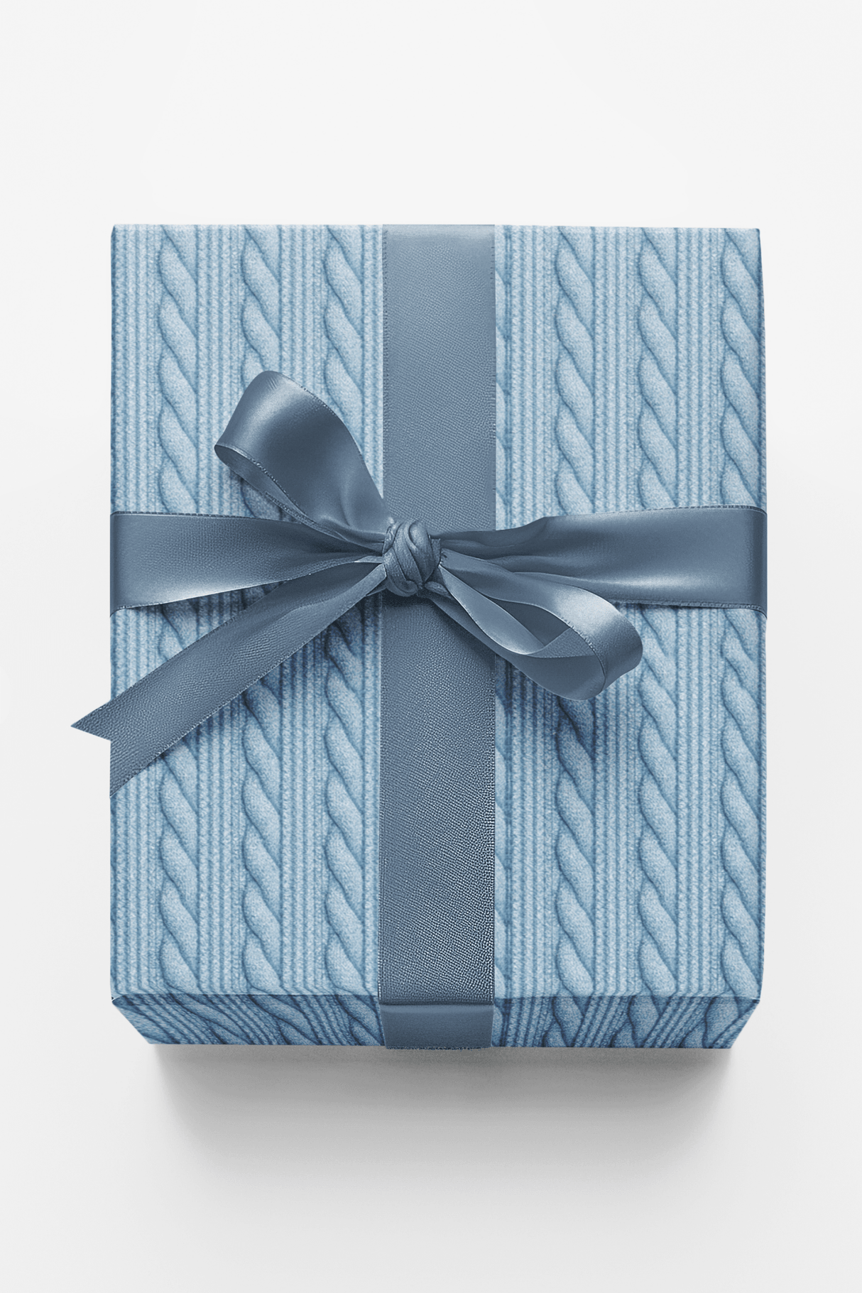Cozy Knit Texture - London Penny Gift Wrap
