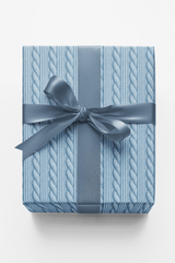 Cozy Knit Texture - London Penny Gift Wrap