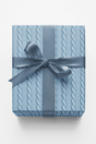 Cozy Knit Texture - London Penny Gift Wrap