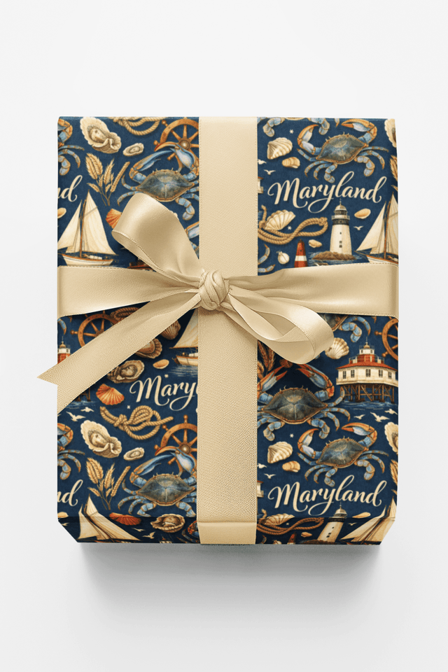 Maryland Chesapeake Classic - London Penny Gift Wrap
