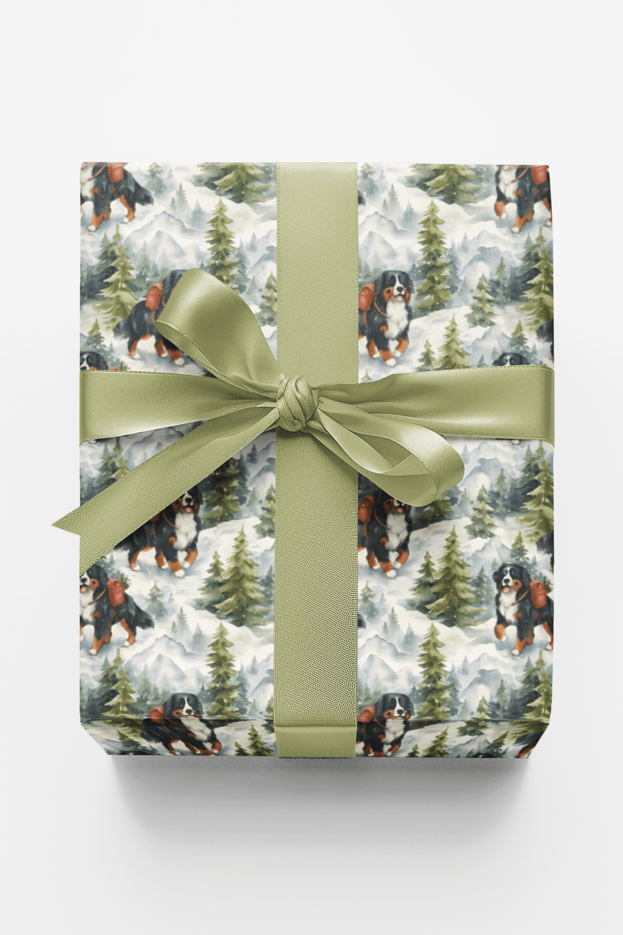 Bernese Alpine - London Penny Gift Wrap
