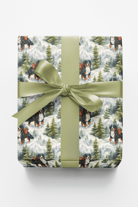 Bernese Alpine - London Penny Gift Wrap