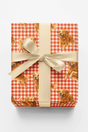Gingham Golden - London Penny Gift Wrap