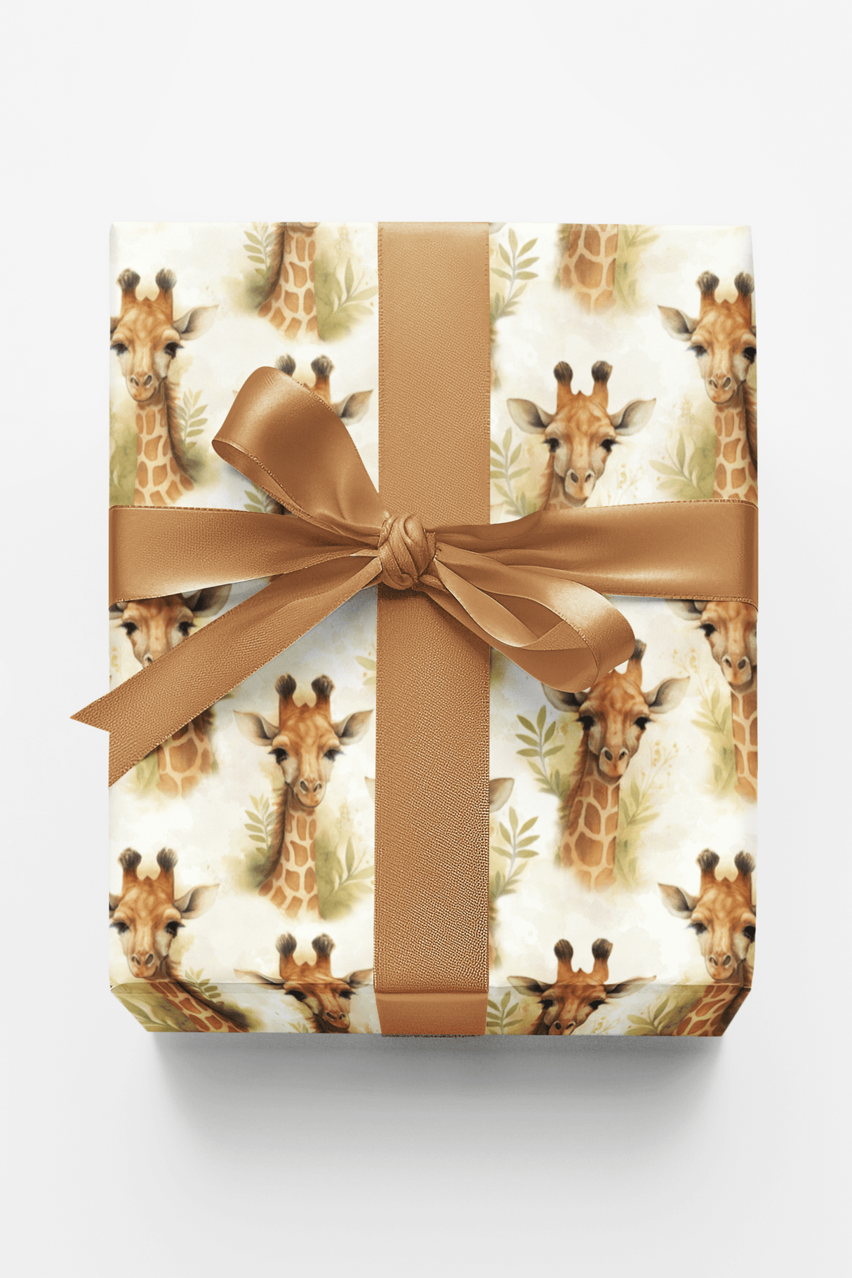 Safari Stroll: Giraffe - London Penny Gift Wrap