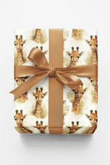 Safari Stroll: Giraffe - London Penny Gift Wrap