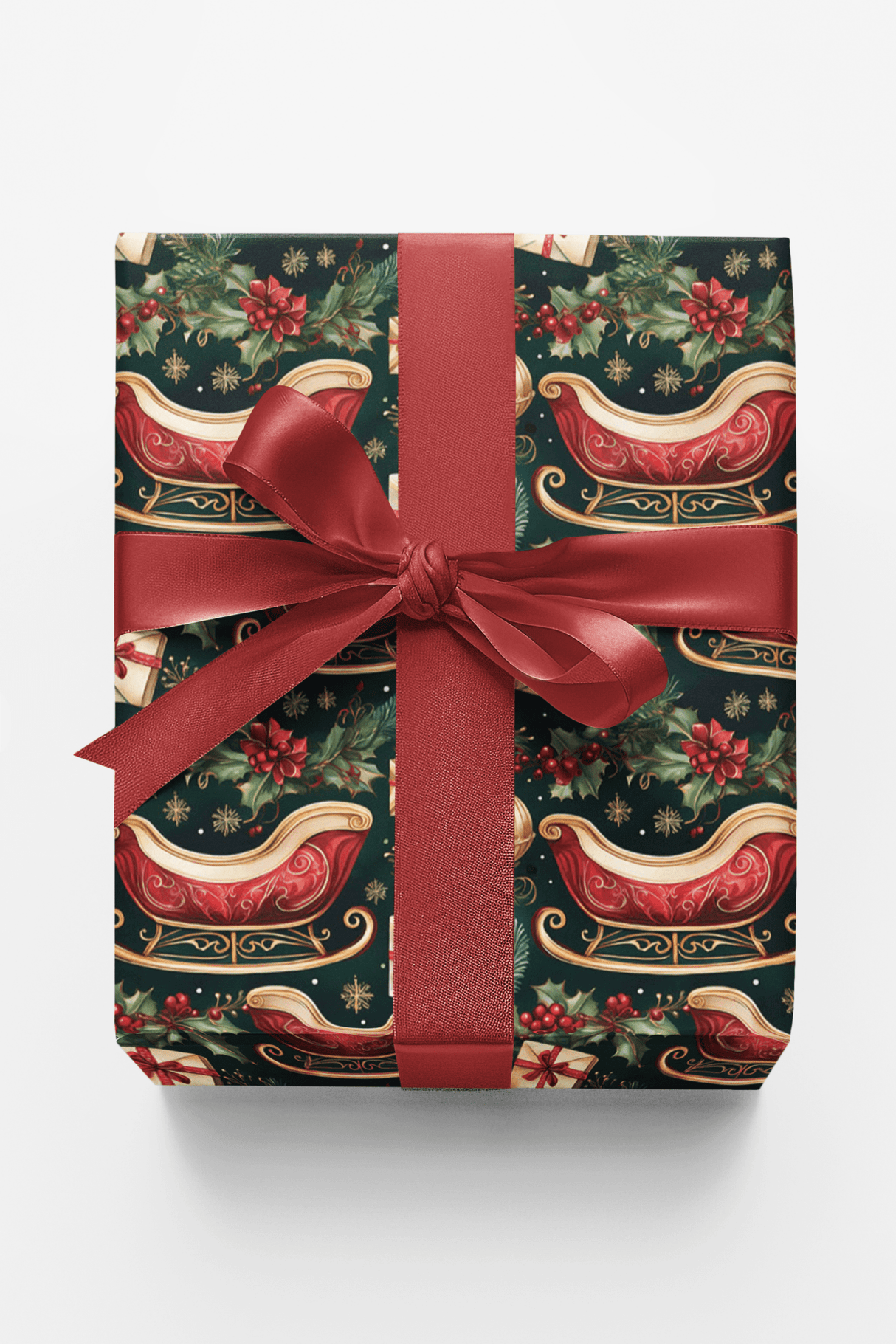 Gilded Sleigh - London Penny Gift Wrap