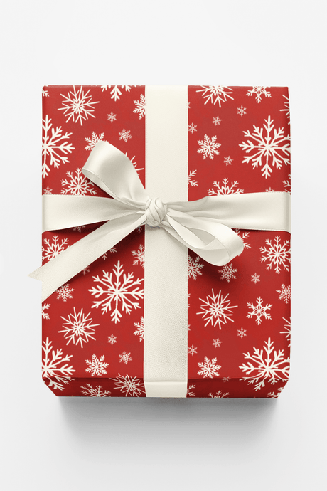 Candy Cane Snowfall - London Penny Gift Wrap