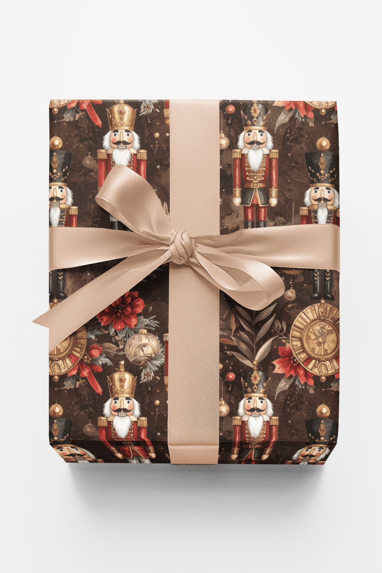 LIMITED TIME | Heirloom Nutcracker Tapestry Wrapping Paper - London Penny Gift Wrap