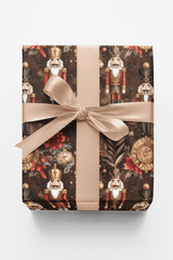 LIMITED TIME | Heirloom Nutcracker Tapestry Wrapping Paper - London Penny Gift Wrap