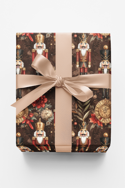 LIMITED TIME | Heirloom Nutcracker Tapestry Wrapping Paper