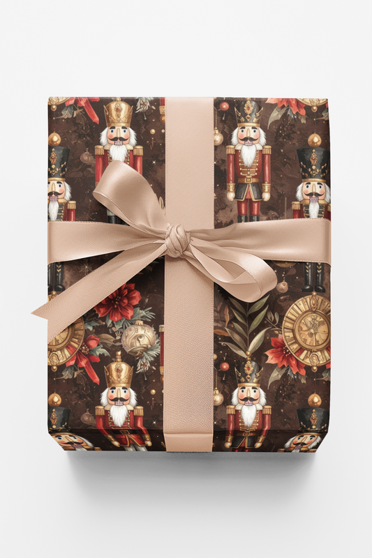 LIMITED TIME | Heirloom Nutcracker Tapestry Wrapping Paper