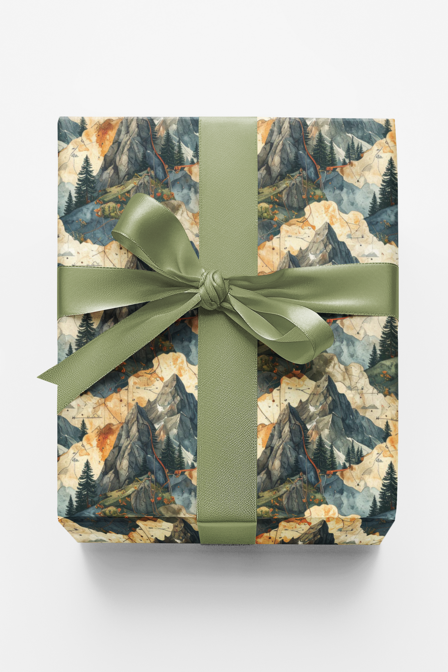 Heritage Climbing Registry Wrapping Paper