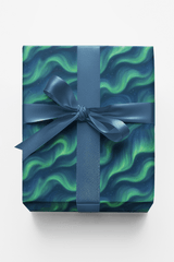 Northern Lights Waves - London Penny Gift Wrap