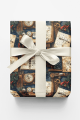 LIMITED TIME | Christmas Innovation Bureau Wrapping Paper - London Penny Gift Wrap
