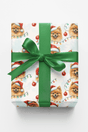 Merry Little Poms - London Penny Gift Wrap