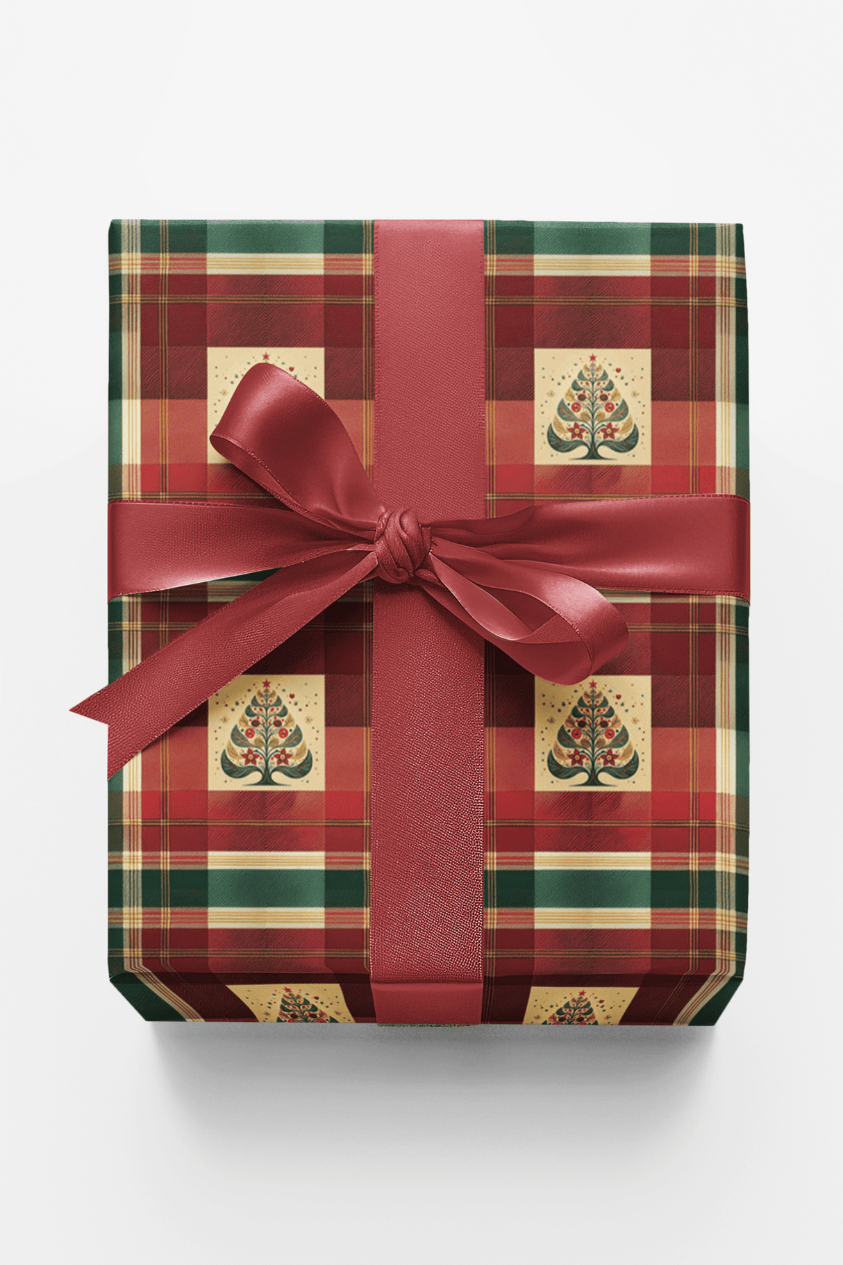 Tartan Tidings - London Penny Gift Wrap