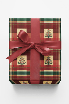 Tartan Tidings - London Penny Gift Wrap