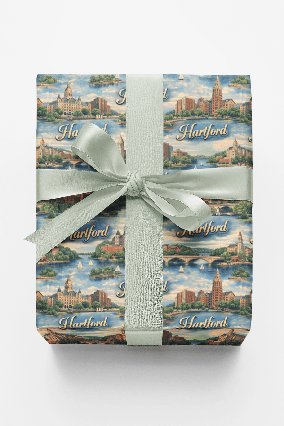 Hartford Insurance Era Glow - London Penny Gift Wrap