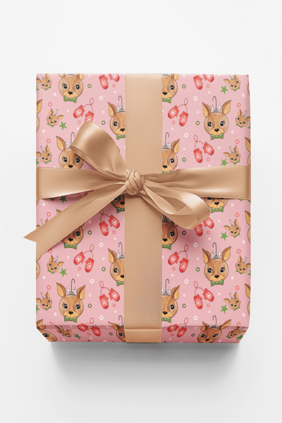 Reindeer Ornaments Wrapping Paper | Michelle Gilsey | Artist Corner - London Penny Gift Wrap