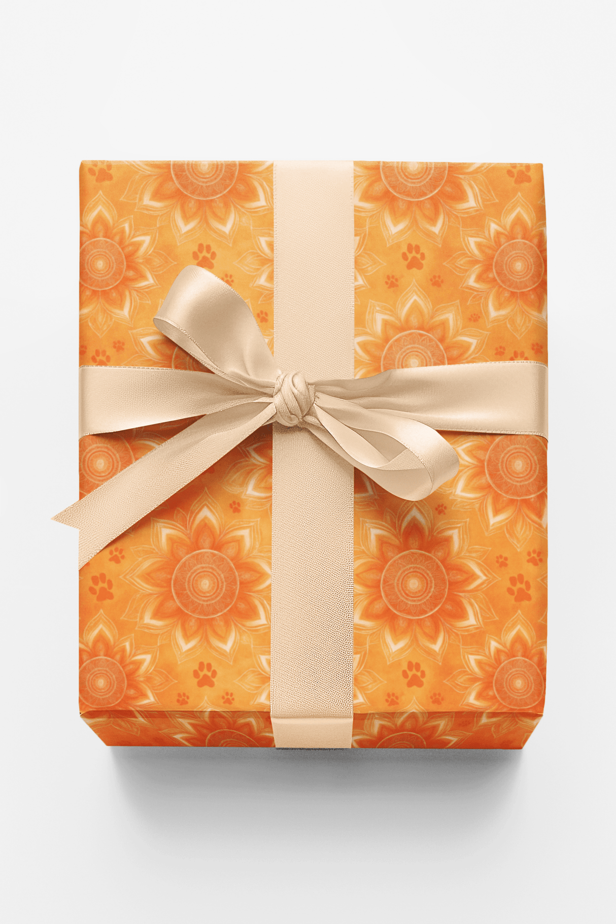 Shiba Sunrise Mandala - London Penny Gift Wrap