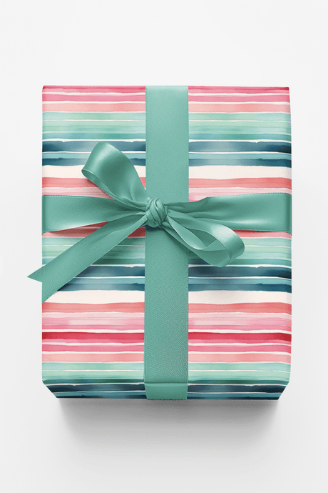 Dreamy Stripe Drift - London Penny Gift Wrap