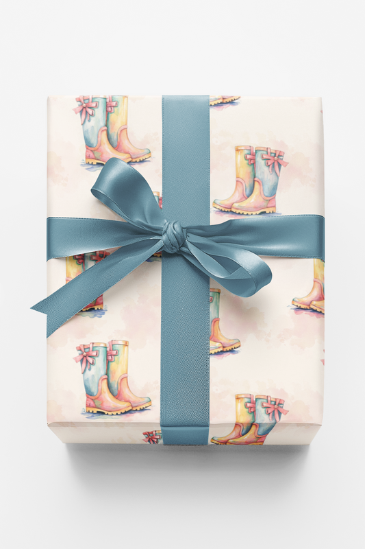 Pastel Rainboot Parade