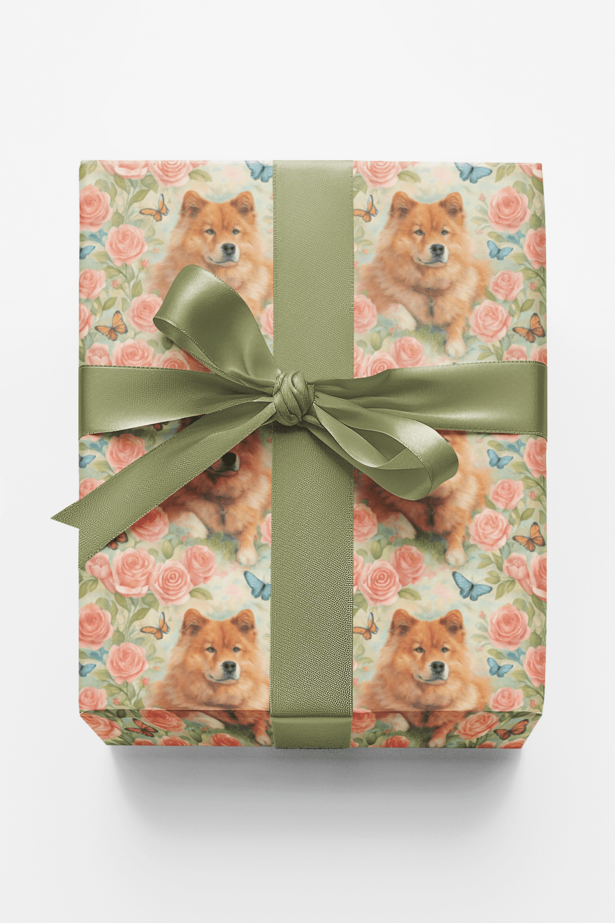 Penny Pastel Garden - London Penny Gift Wrap