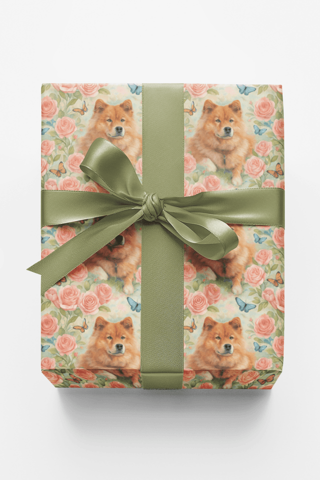 Penny Pastel Garden - London Penny Gift Wrap