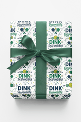 Dink Responsibly Wrapping Paper - London Penny Gift Wrap