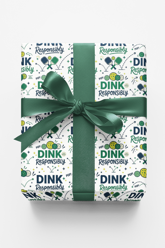 Dink Responsibly Wrapping Paper