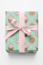Paws & Pastry Mint - London Penny Gift Wrap