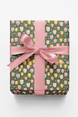 Morning Tulip Fields - London Penny Gift Wrap