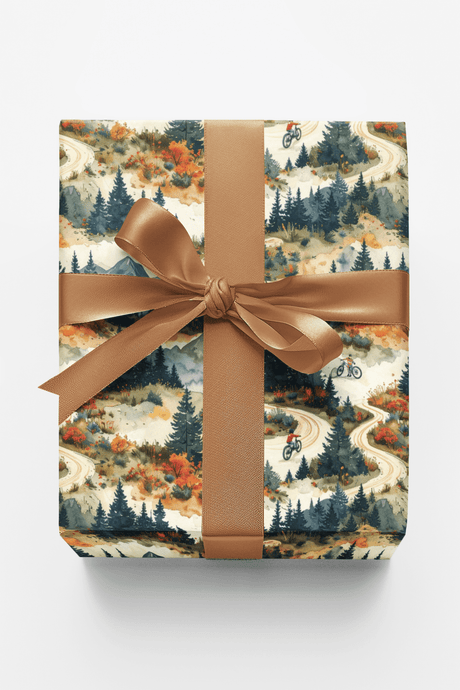 Trail Builder's Journal Wrapping Paper - London Penny Gift Wrap