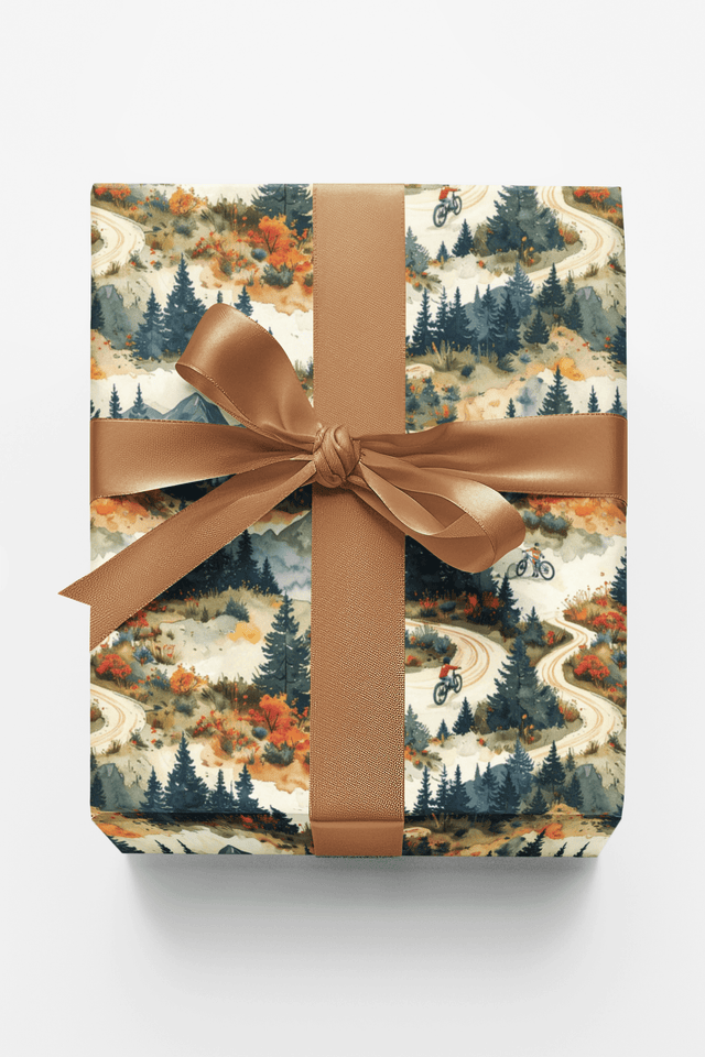 Trail Builder's Journal Wrapping Paper - London Penny Gift Wrap